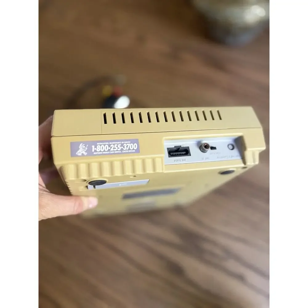 Super Nintendo SNES Console AV Cords Only Working